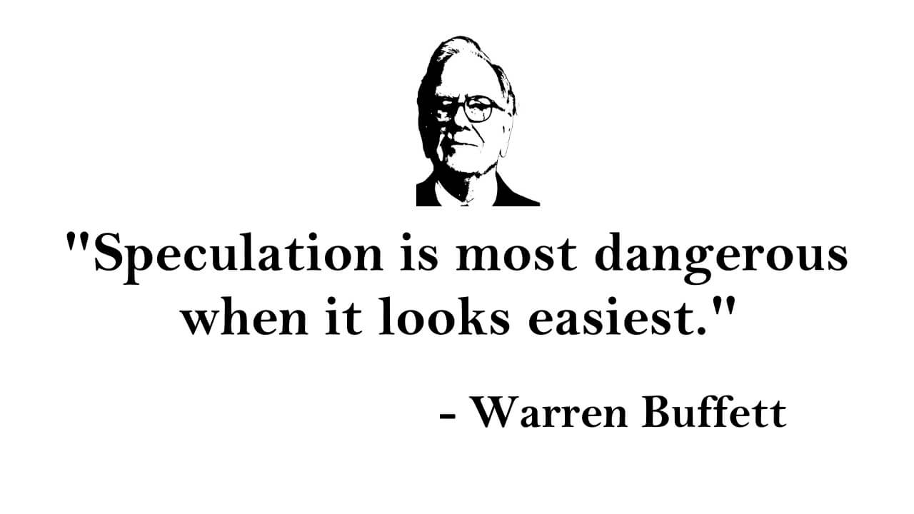 Speculation is most dangerous cartoons great quotes masterfm