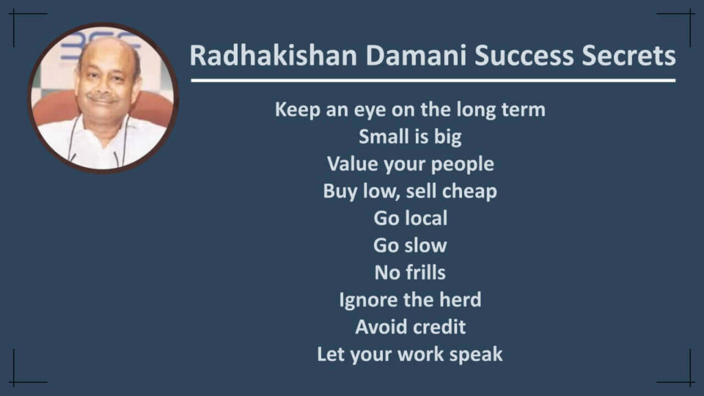 radhakishan damani's portfolio