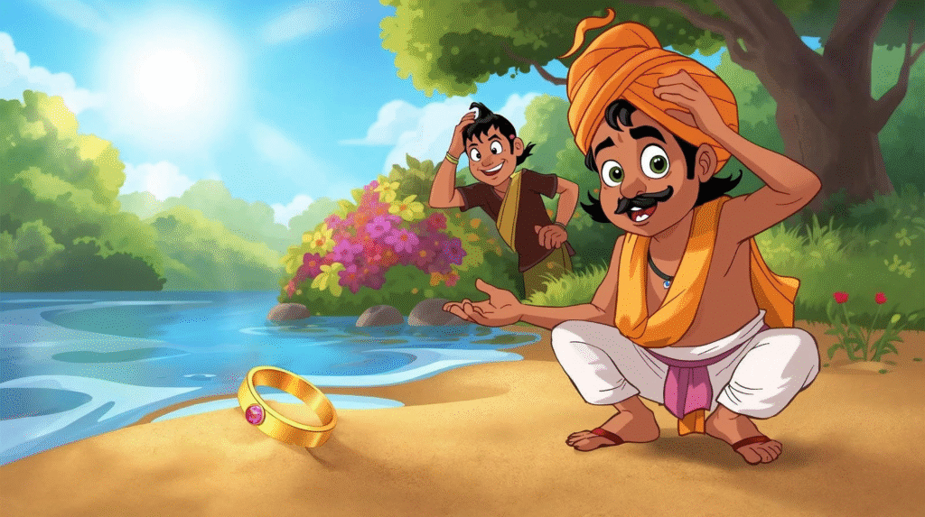 Brahmin and Gold Ring Panchatantra story