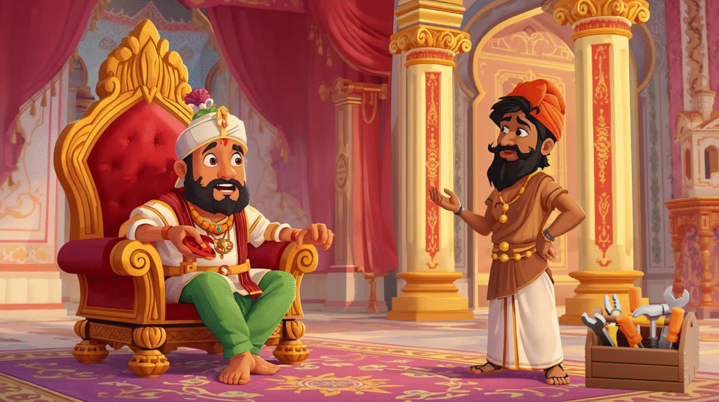 Carpenter and the King Panchatantra story