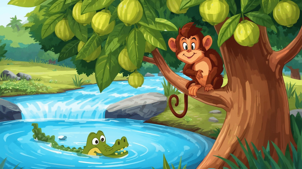 The Crocodile and the Monkey