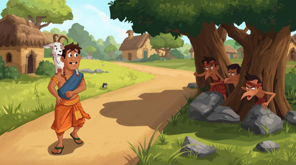 The Foolish Brahmin and the Thief