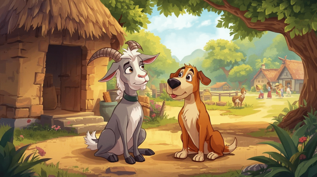 The Goat and the Dog story