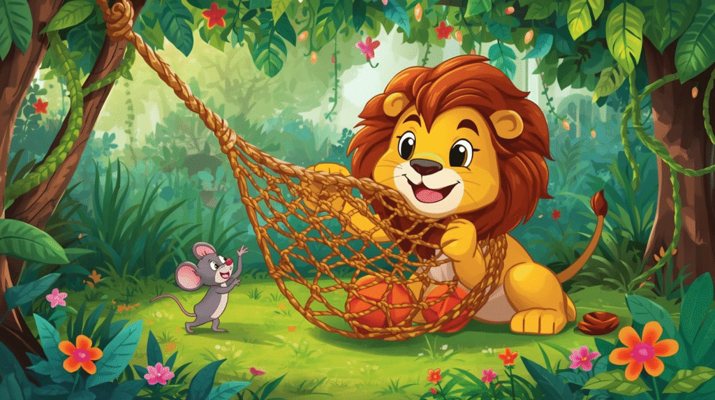 The Lion and the Mouse story