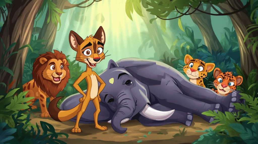 The Lion, the Leopard, and the Jackal