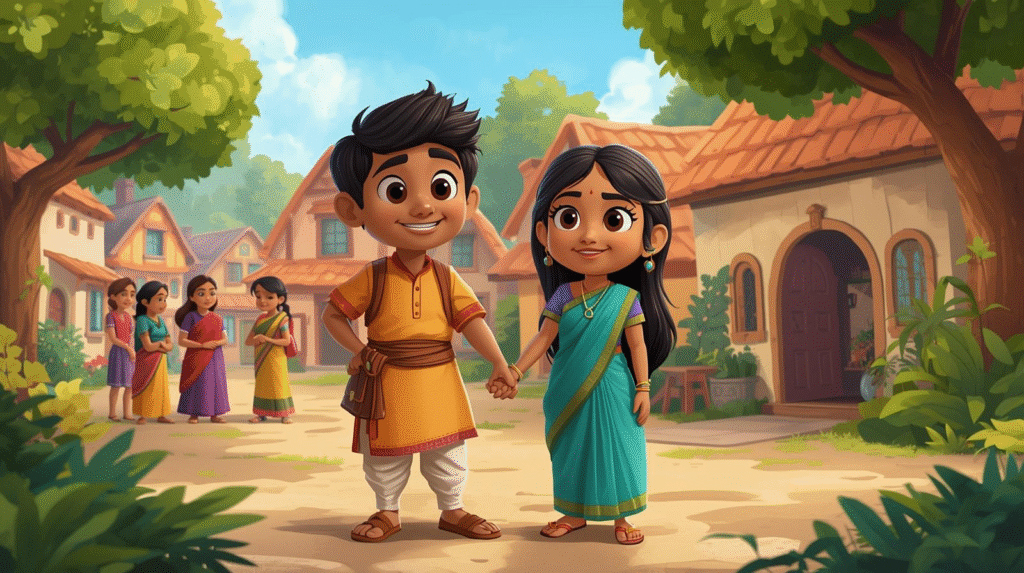 The Merchant’s Son and His Wife Panchatantra story