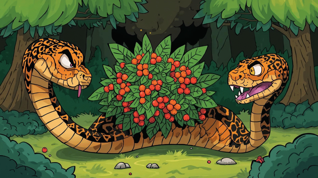 The Two-Headed Snake story