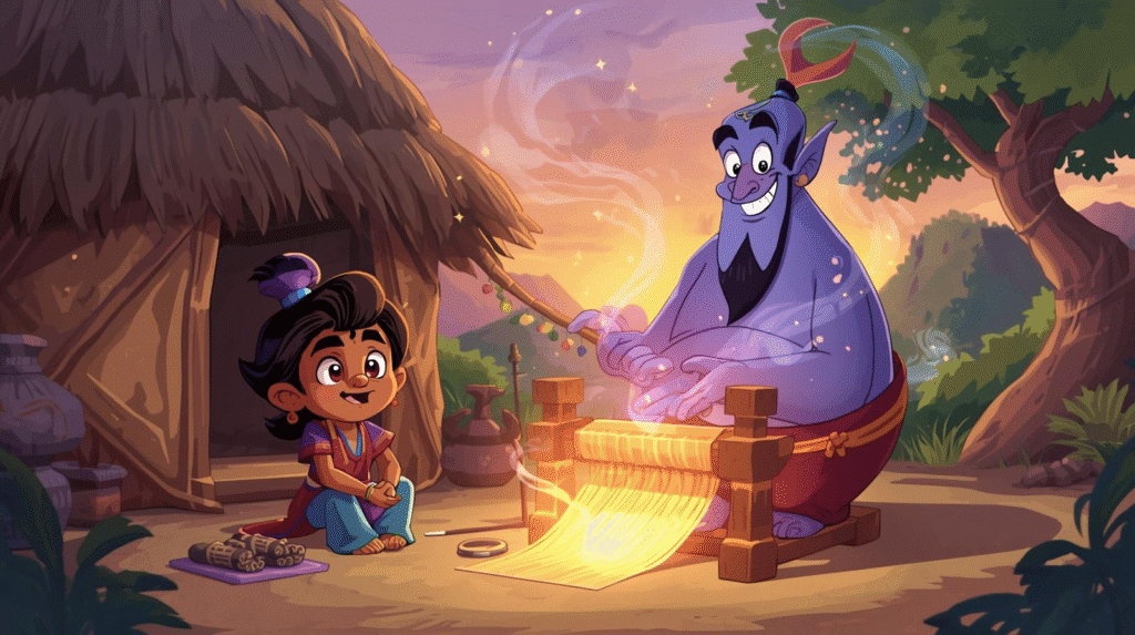 The Weaver and the Genie