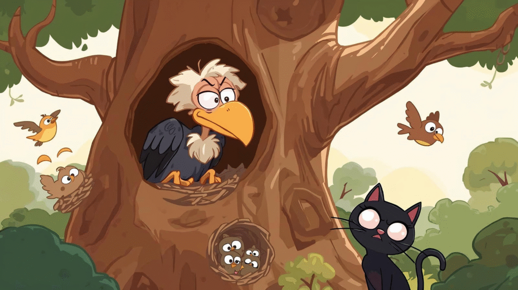 The Vulture and the Cat