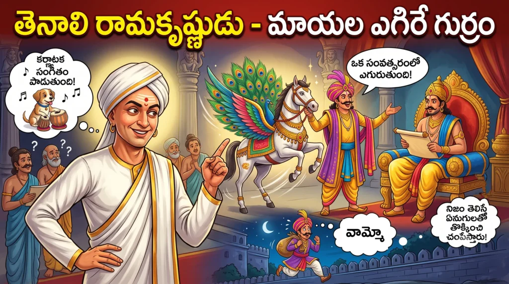Tenali Rama Flying Horse Story